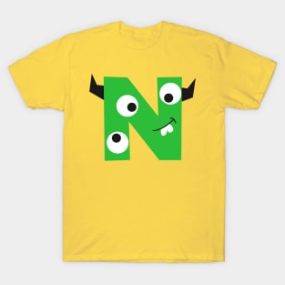 N Letter T-Shirt